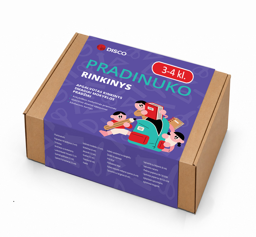 Pradinuko rinkinys 3-4 kl.