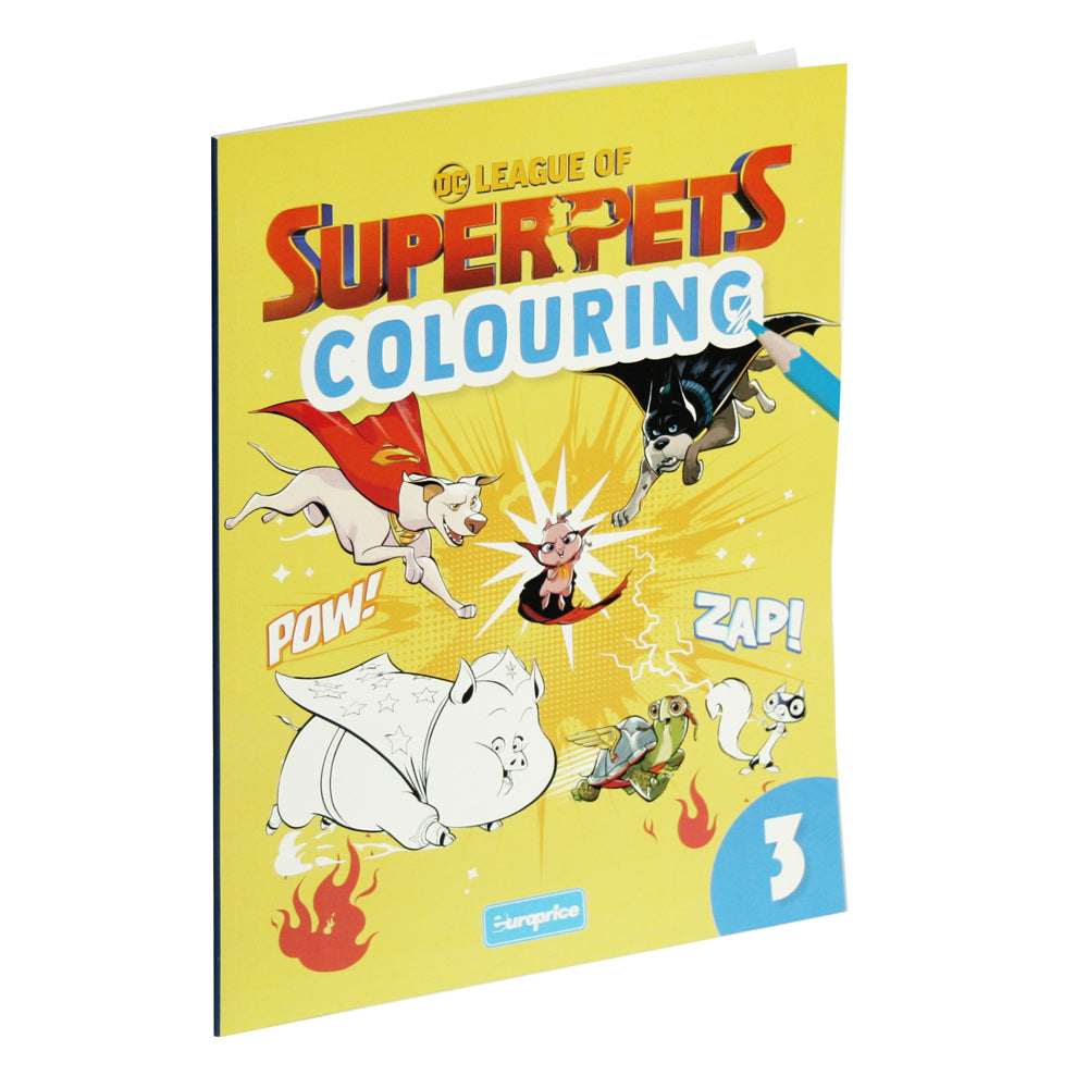 Spalvinimo knygelė „Super pets“