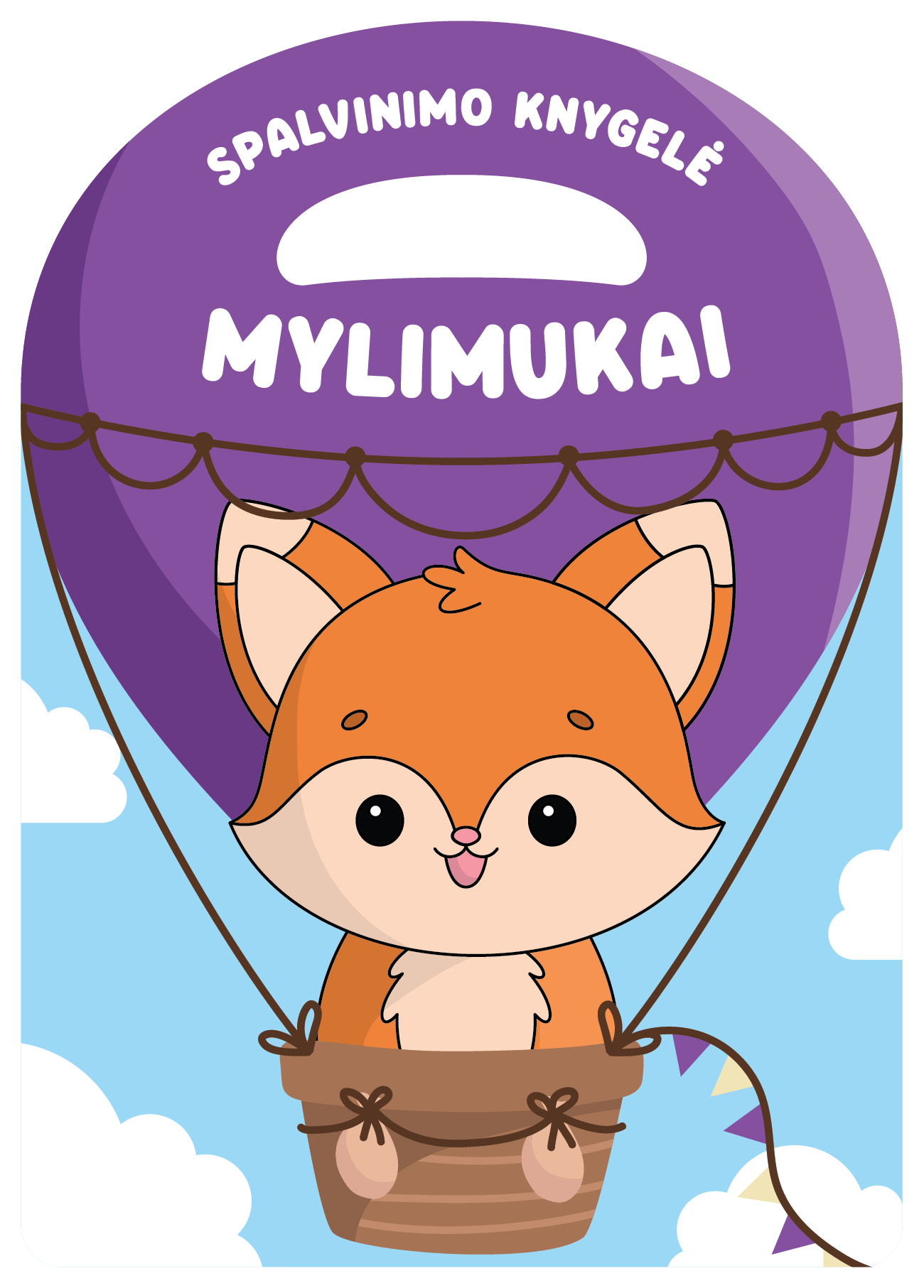 Spalvinimo knygelė Mylimukai, 7 knyga