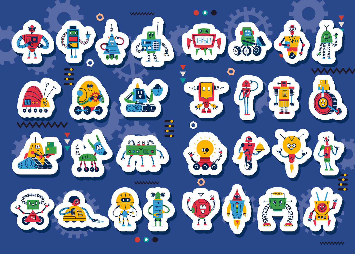 Готовьтесь к школе. Роботы.