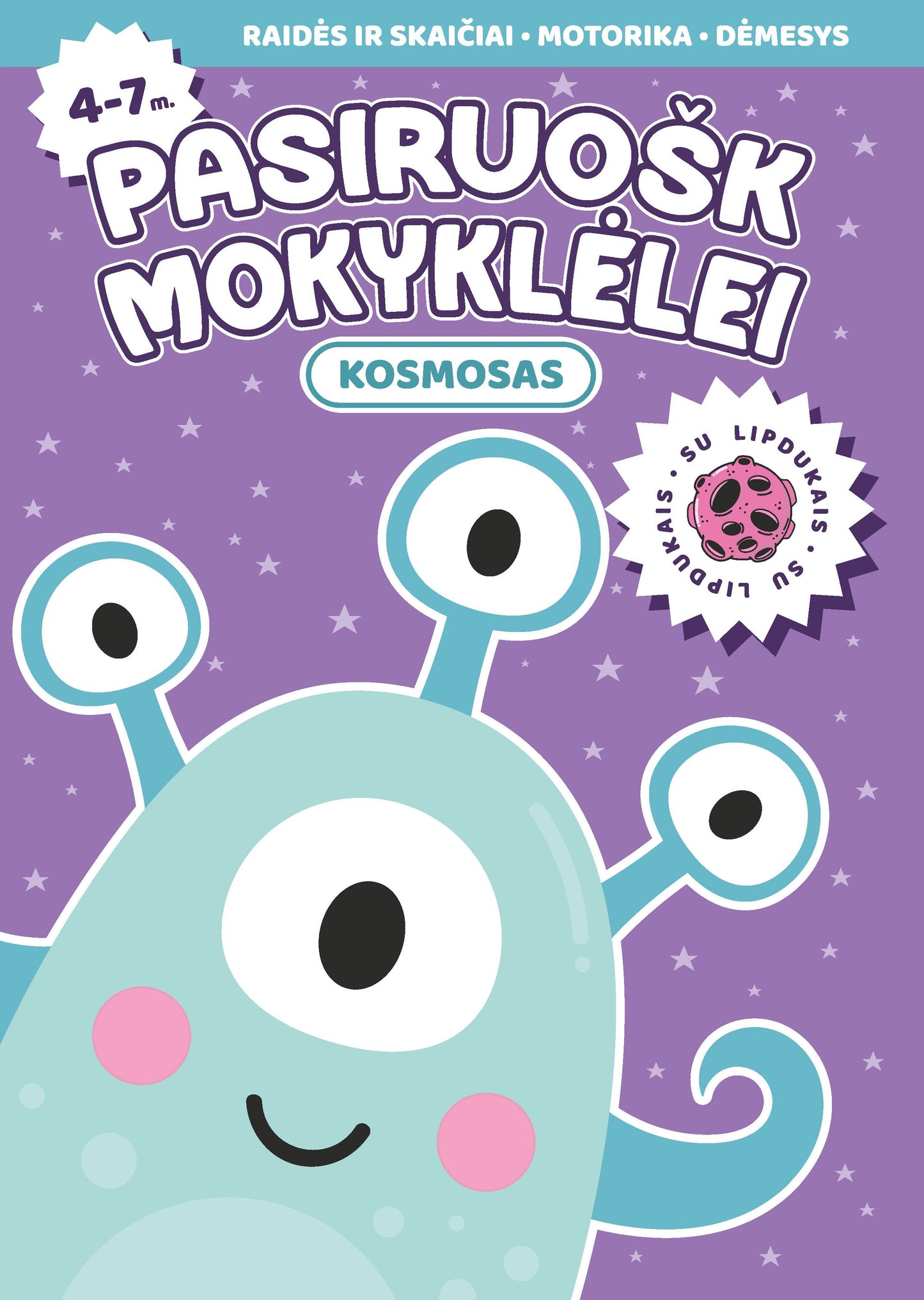 Pasiruošk mokyklėlei. Kosmosas