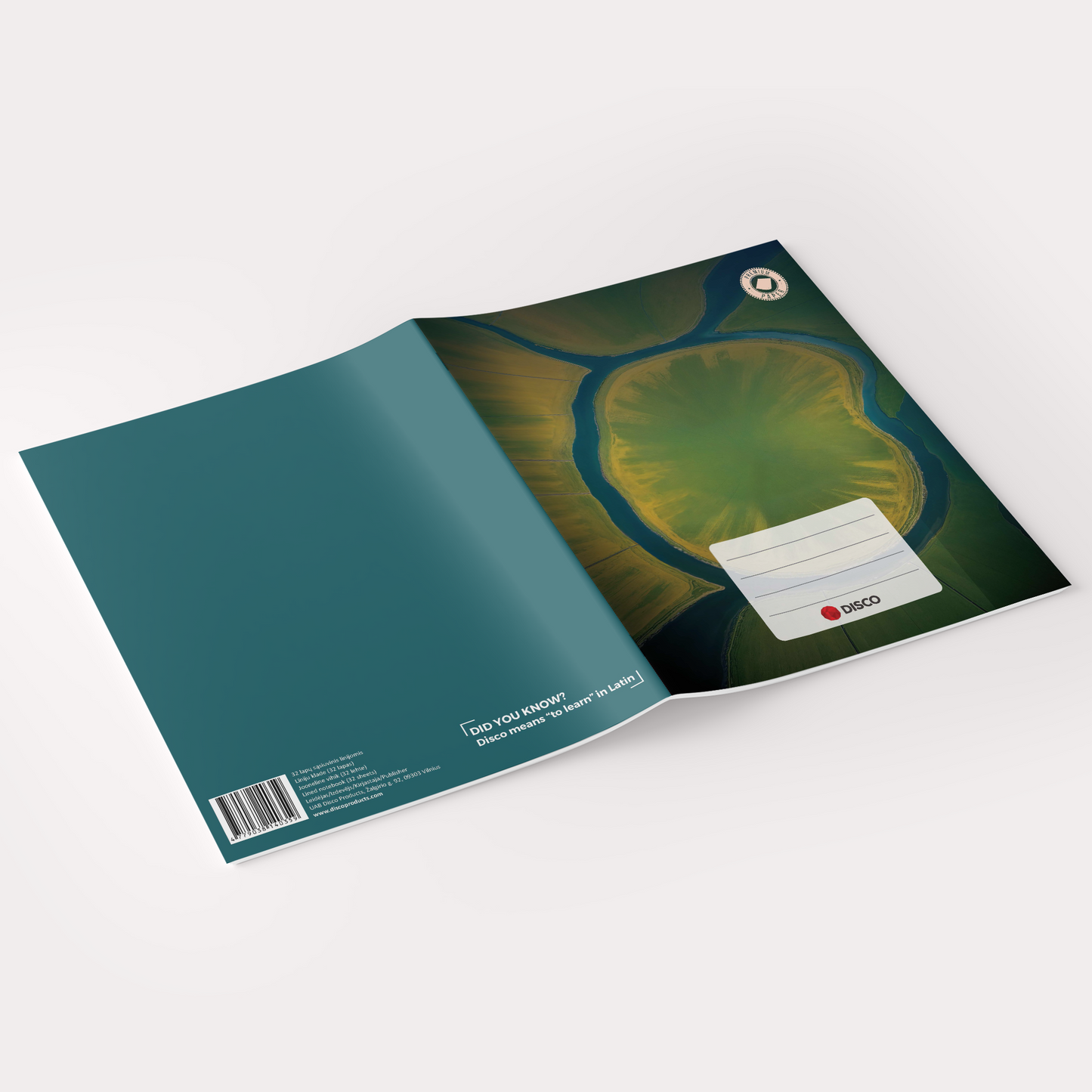 Notebook DISCO PREMIUM SCHOOL, 32 sheets, lines