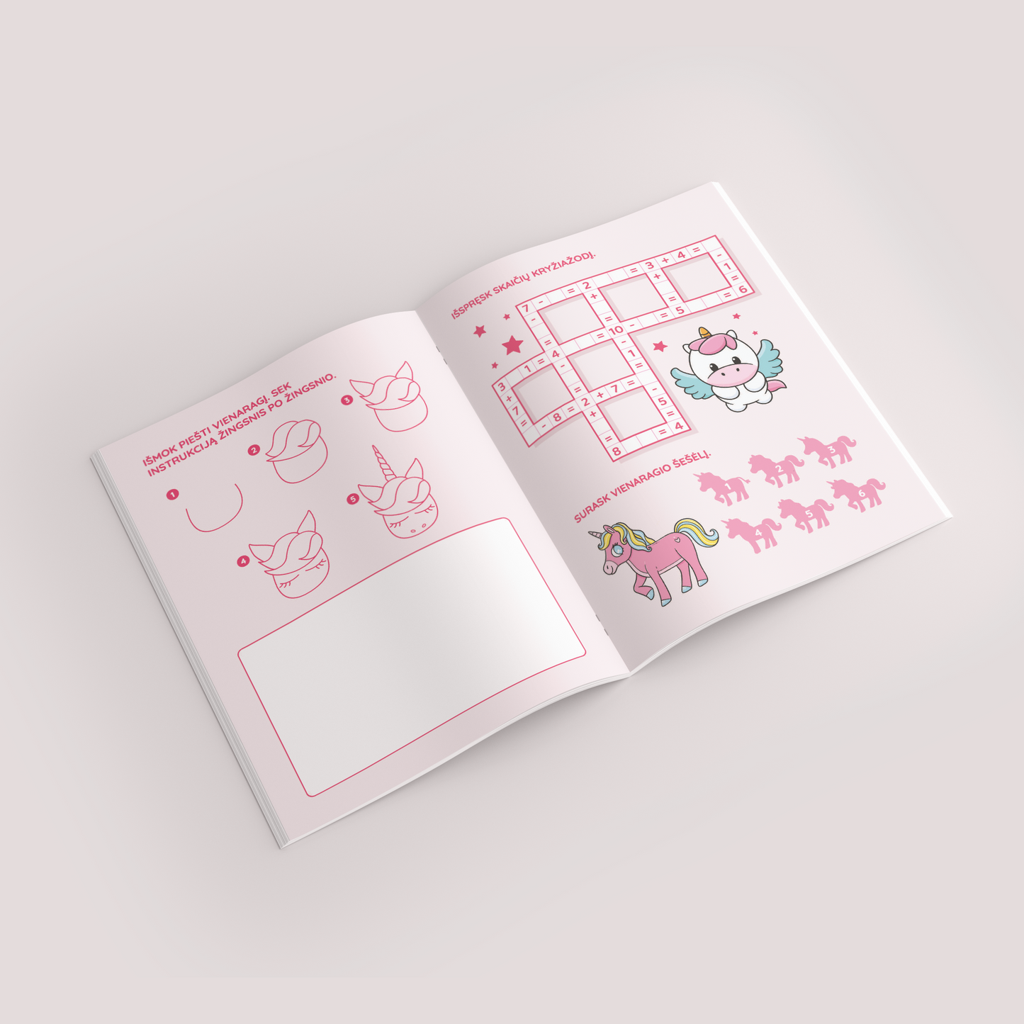 Magical tasks: unicorns