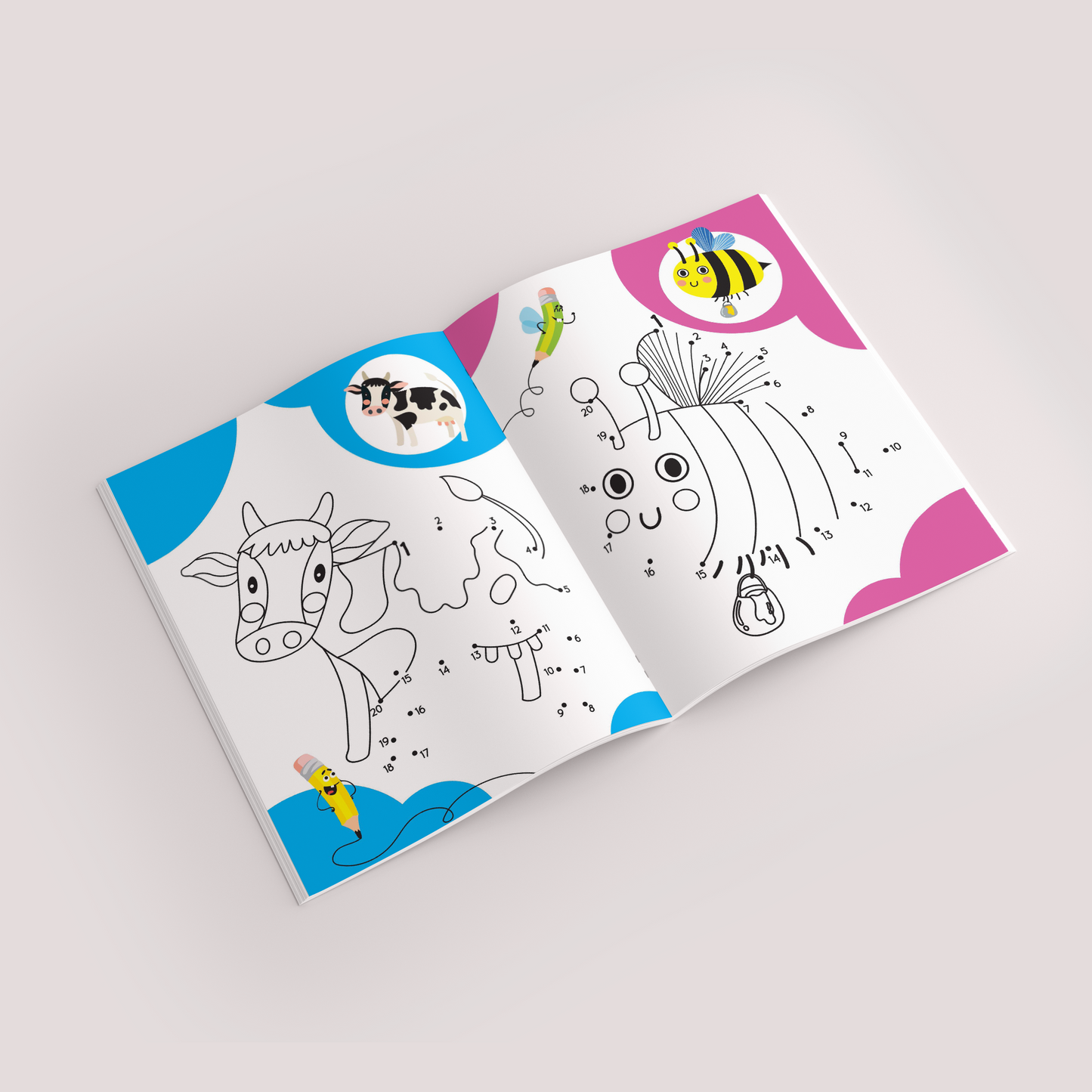 Spalvinimo knygelė: Junk taškus 1-20