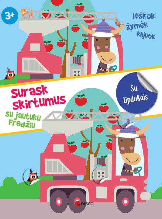 Surask skirtumus su jautuku Fredžiu (su defektu)