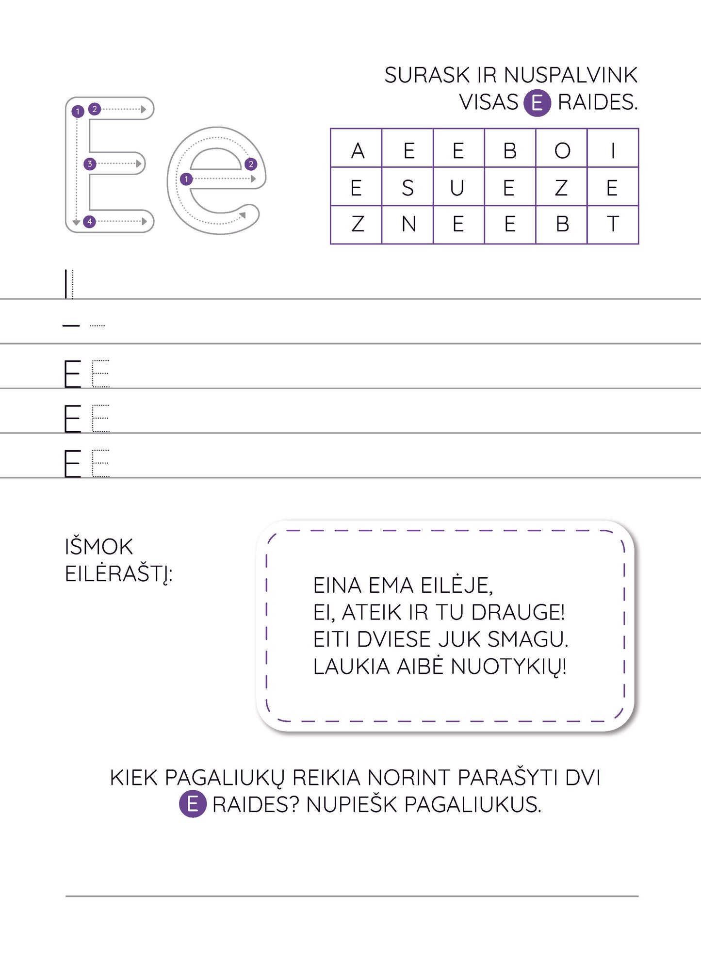 Raidžių mokyklėlė