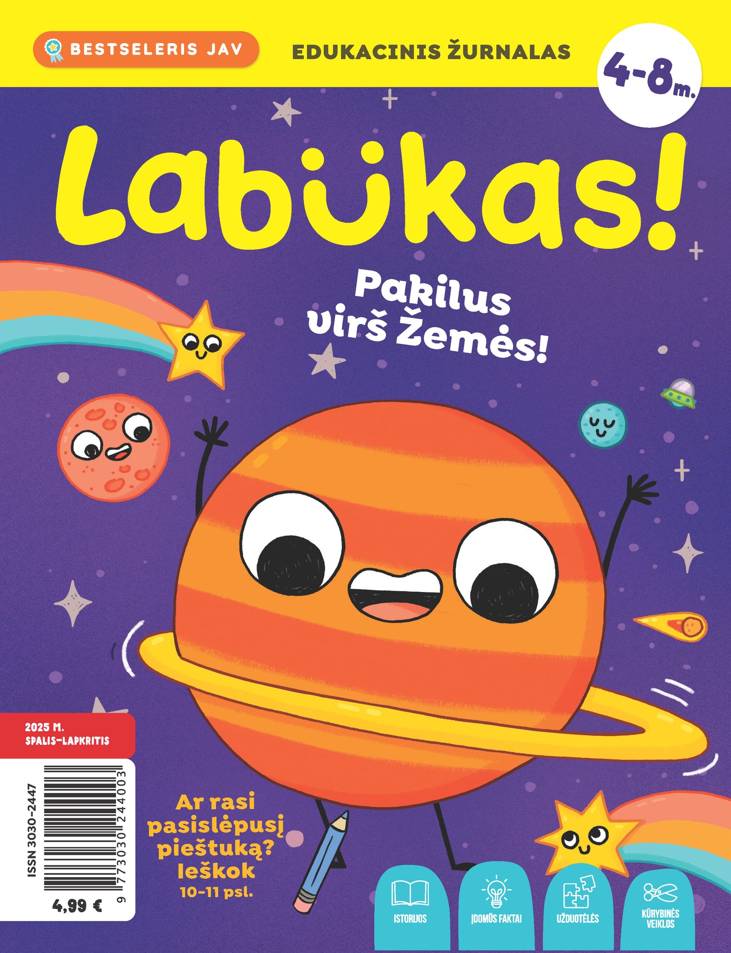 Edukacinis vaikiškas žurnalas „Labukas!“