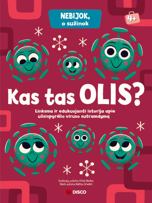 Knyga „Kas tas OLIS?“ (su defektu)