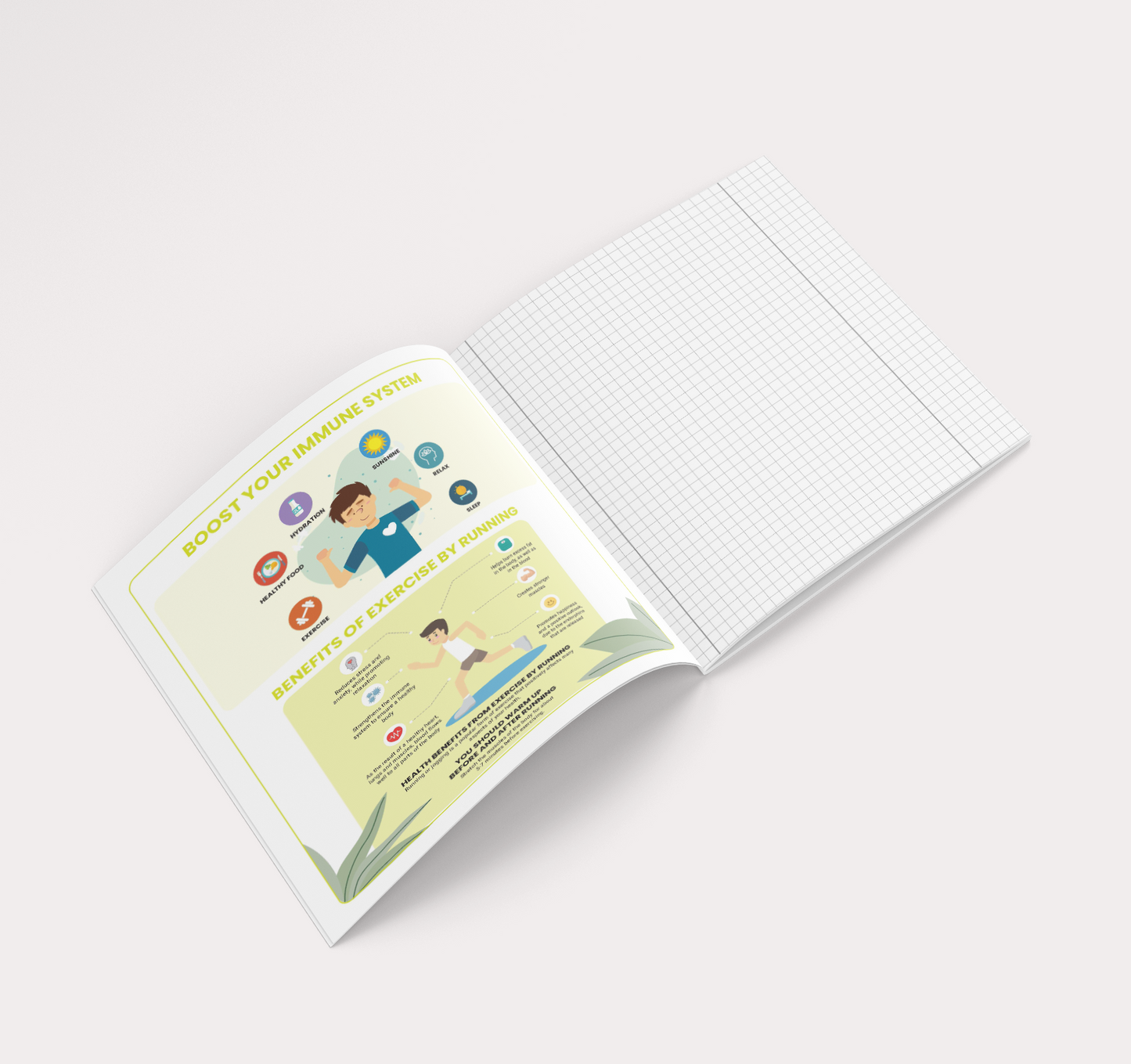 Notebook DoIT, 32 sheets, squares