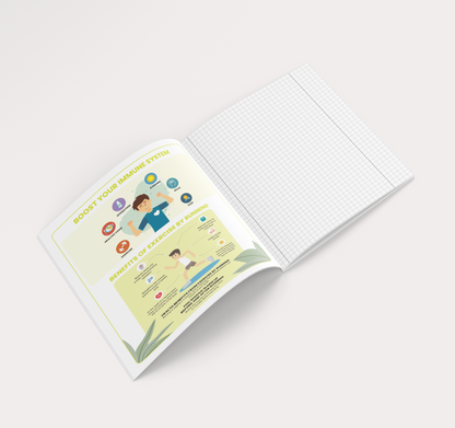 Notebook DoIT, 32 sheets, squares