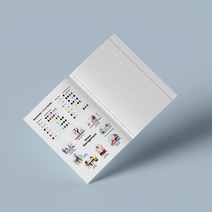 Тетрадь DISCO HIP, 50 л., в клетку, А4