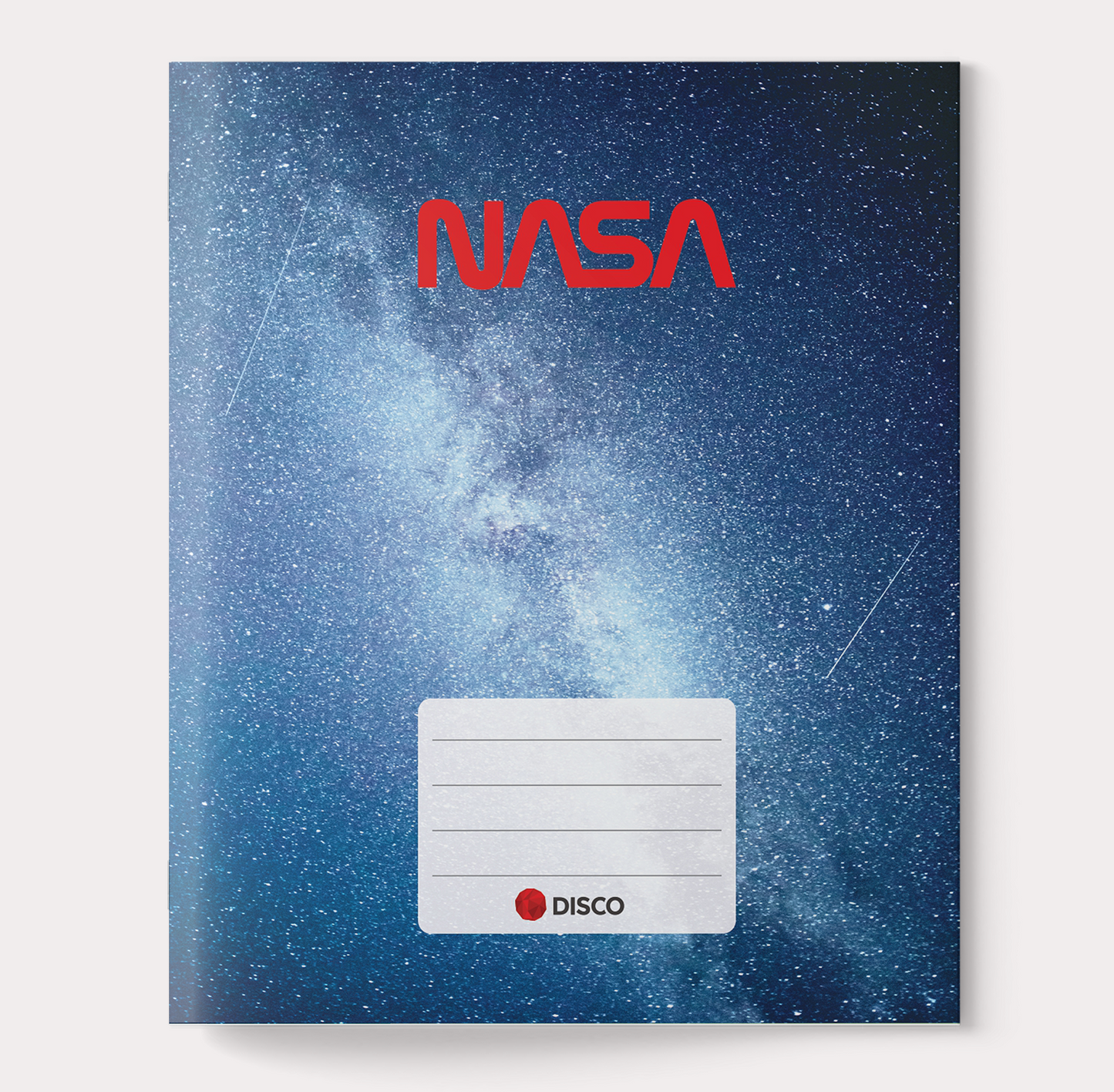 Notebook NASA, 32 sheets, lines