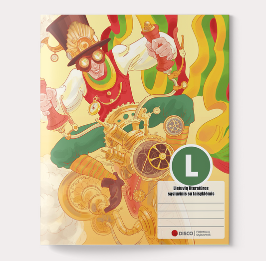 Formula notebook, Literature, 38 sheets, lined