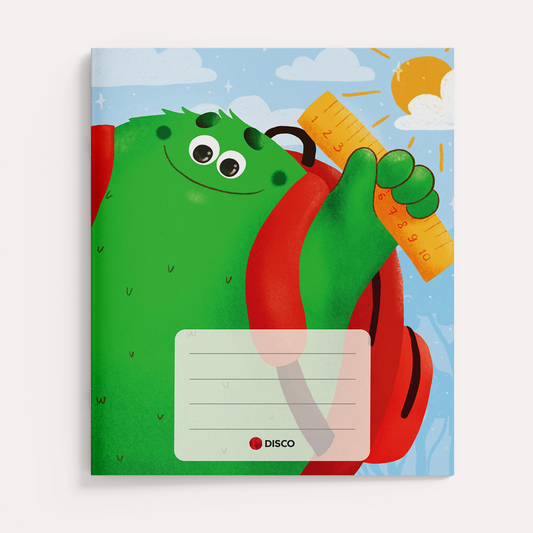 Notebook Kukulis, for grades 2-4, 12 sheets, squares