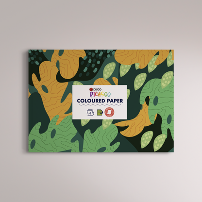 Spalvotas popierius PICASSO, A4, 8 l.