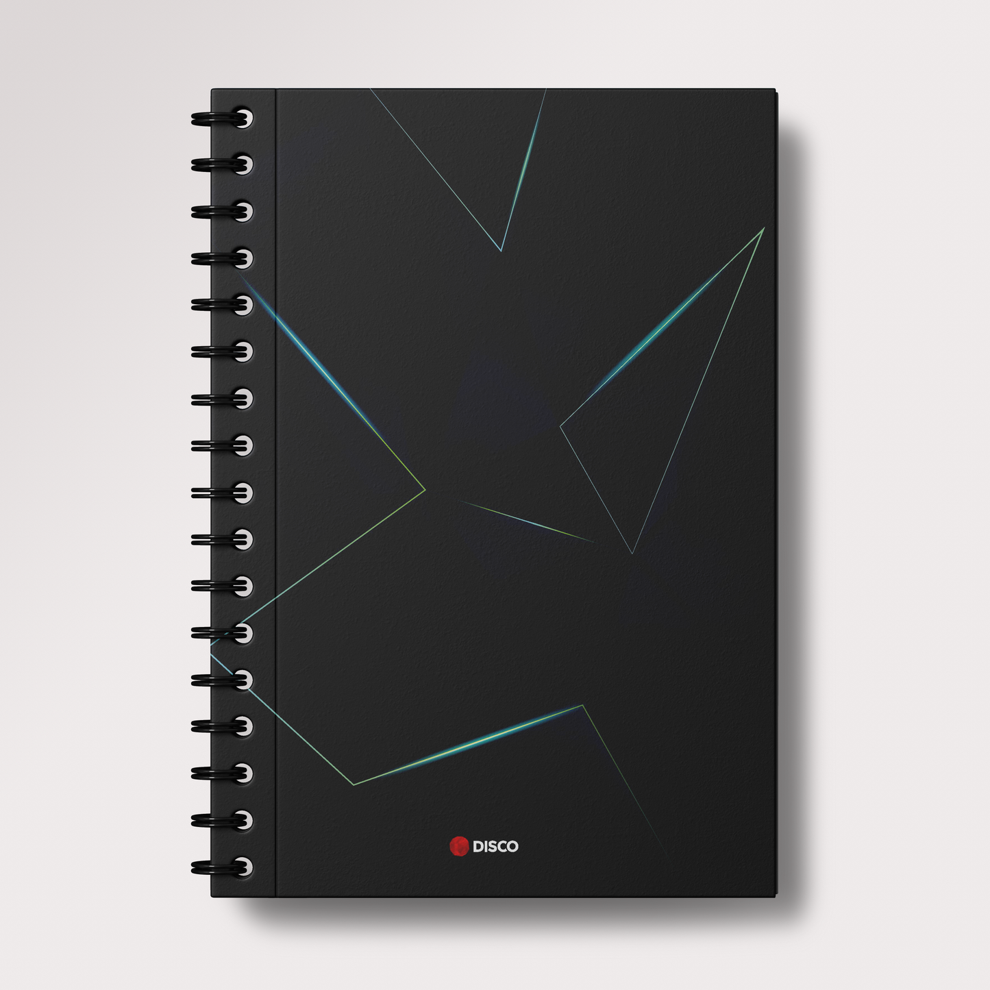 Блокнот DISCO PREMIUM BUSINESS&EDUCATION, 100 л, квадратный, со спиральным переплетом (с дефектом)