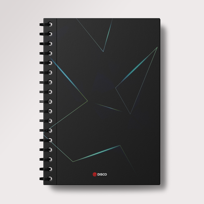 Блокнот DISCO PREMIUM BUSINESS&EDUCATION, 100 л, квадратный, со спиральным переплетом (с дефектом)