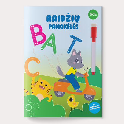 Raidžių pamokėlės