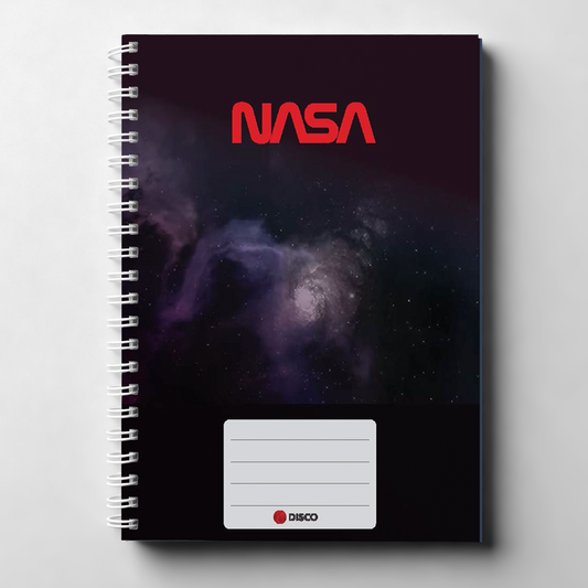 Sąsiuvinis NASA, 50l., spiralė, linijos