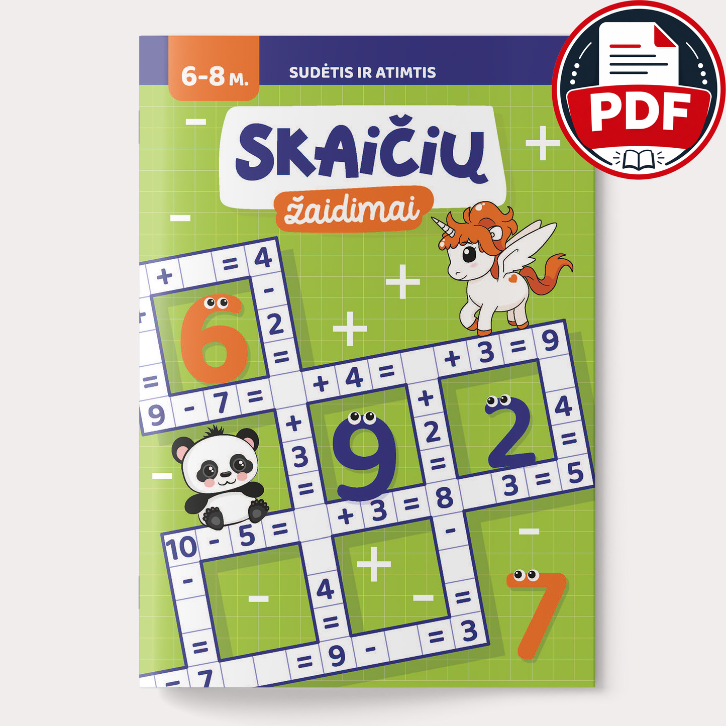 Skaičių žaidimai – skaitmeninė užduočių knygelė (PDF)