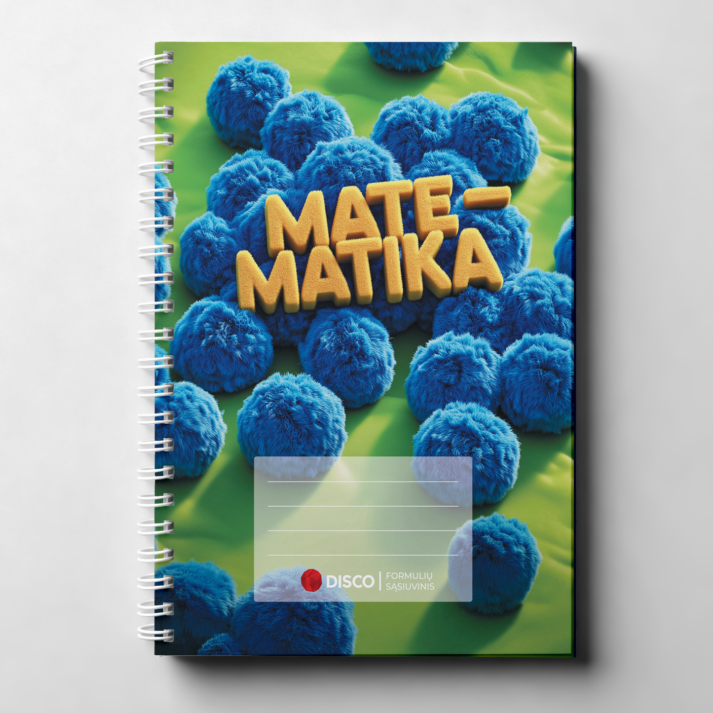 Тетрадь с формулами по математике, 50 л., в клетку, со спиралью
