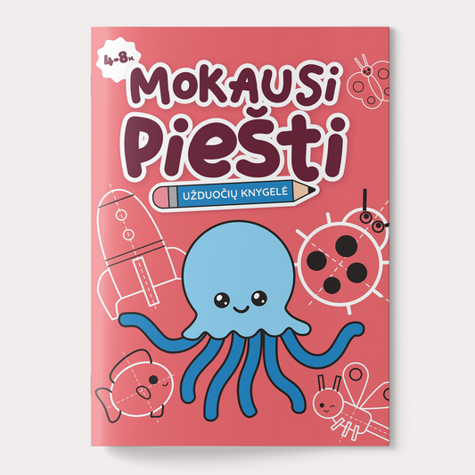  Exercise book. I'm learning to draw.