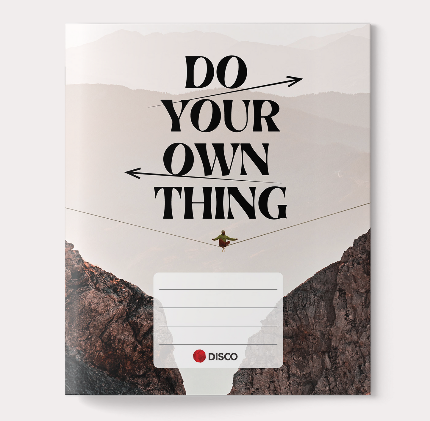 Notebook MOTIVATION, 32 l., with squares