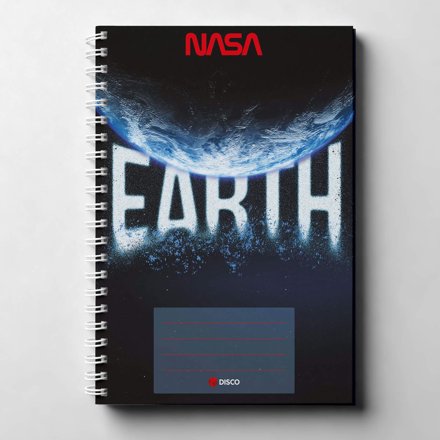Sąsiuvinis NASA, 50l., spiralė, langeliai