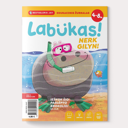 Educational children's magazine. Hello!