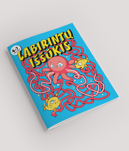 Книжка с заданиями Испытание лабиринтов