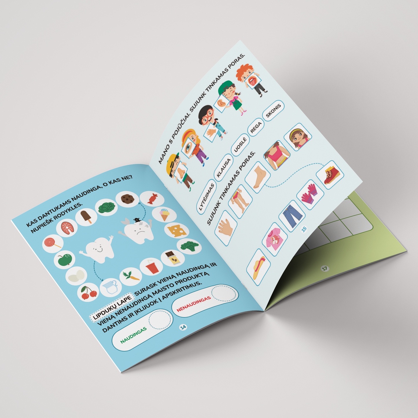 Workbook. ABC of my body