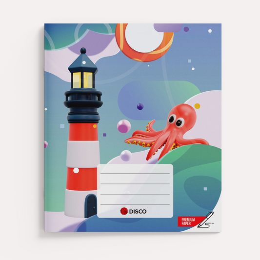 Notebook PREMIUM KIDS, 2-4 kl., 12 l, with squares