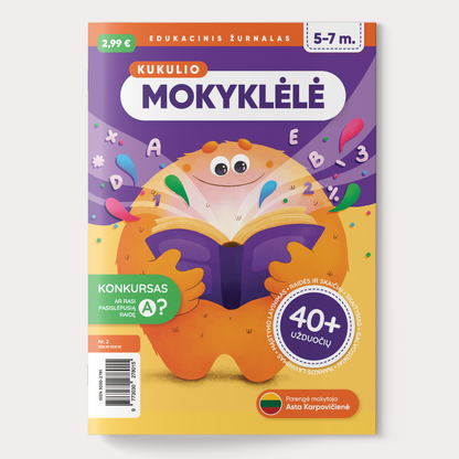 Vaikiškas edukacinis žurnalas. Kukulio mokyklėlė