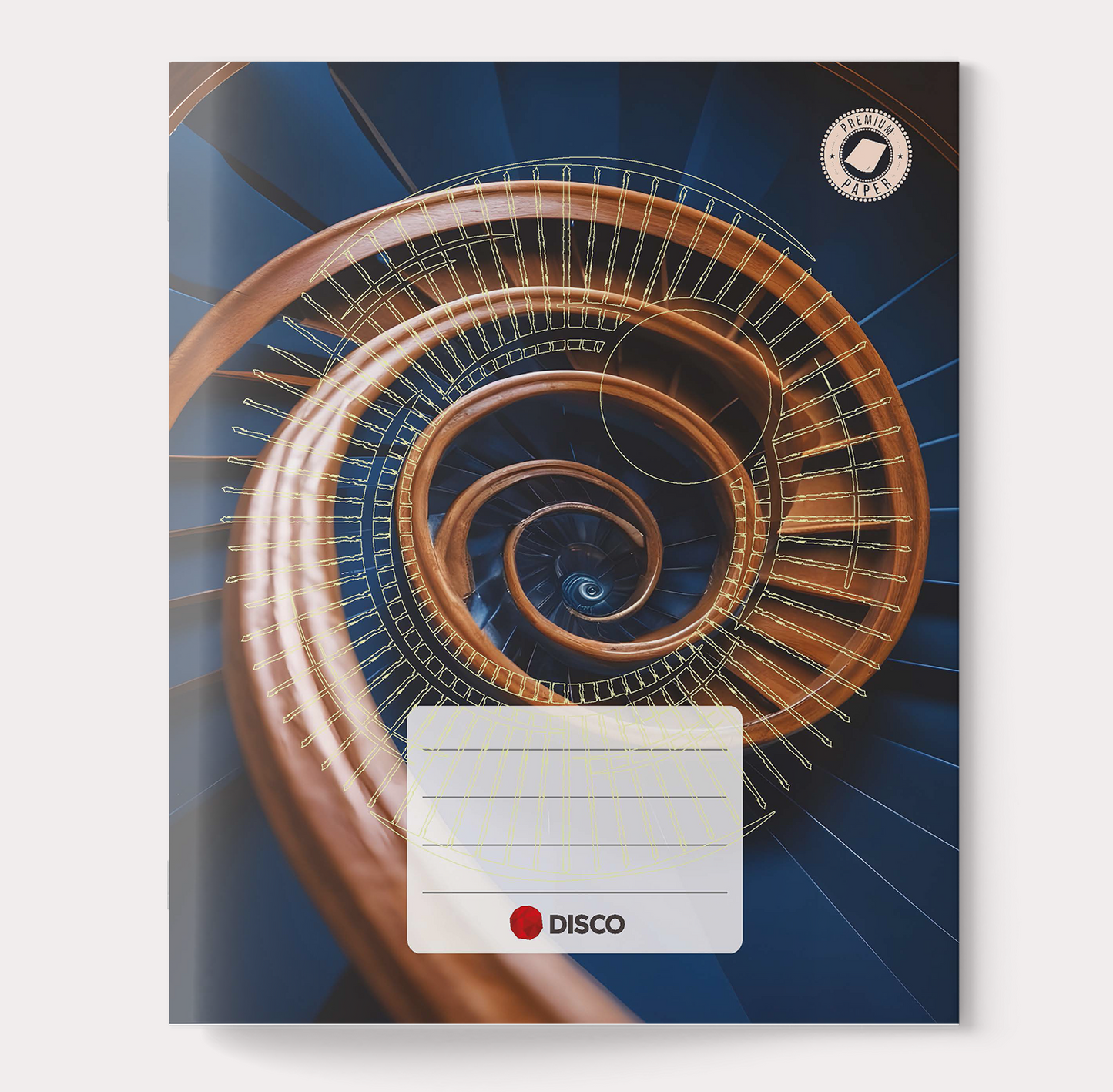 Notebook DISCO PREMIUM SCHOOL, 32 sheets, lines