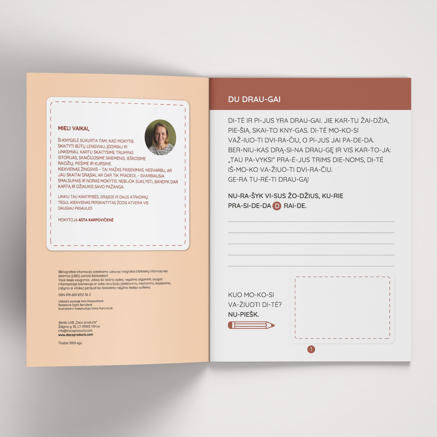 Activity book. Hand training 