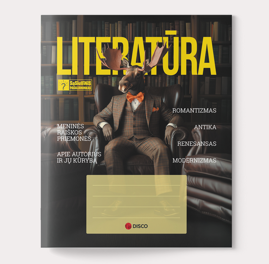 Helper notebook, Literature, 32 sheets, lined