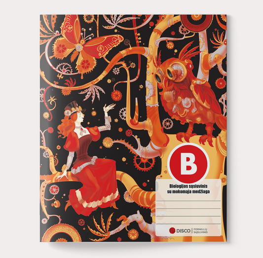 Formula notebook, Biology, 38 sheets, squared