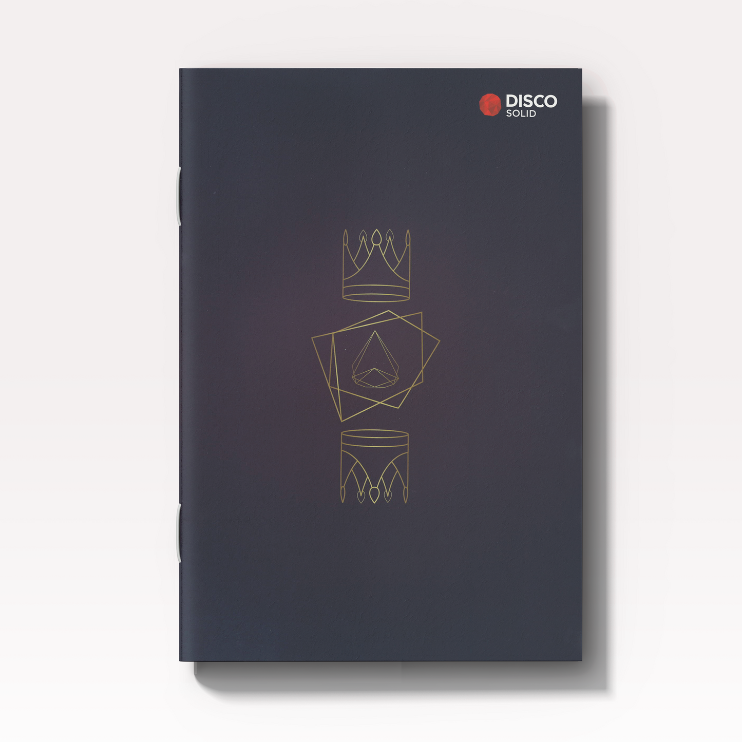 Notebook SOLID, 50 sheets, lines, A4