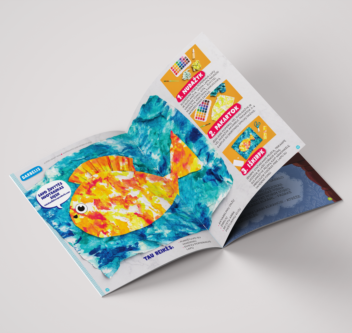 Edukacinis vaikiškas žurnalas. Labukas!