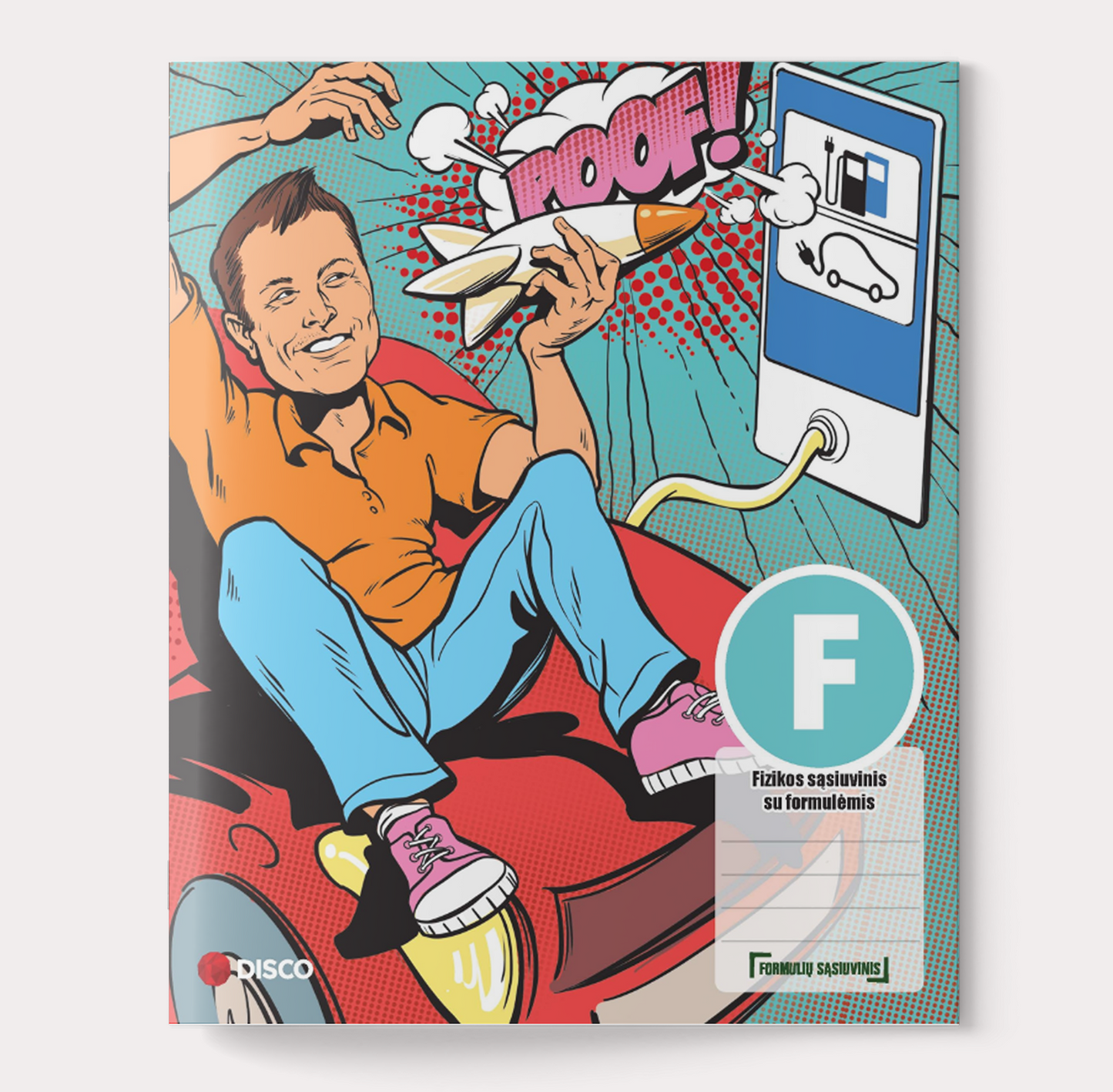 Formulių sąsiuvinis, Fizikai, 38l., langeliai