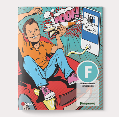 Formulių sąsiuvinis, Fizikai, 38l., langeliai