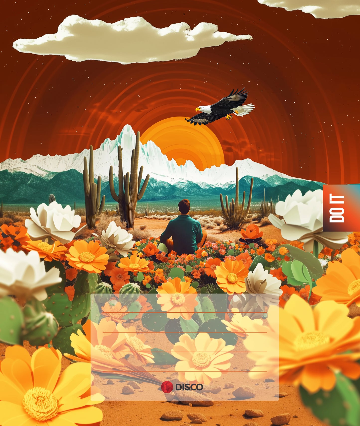 Notebook DISCO DoIT, 32 sheets, squares