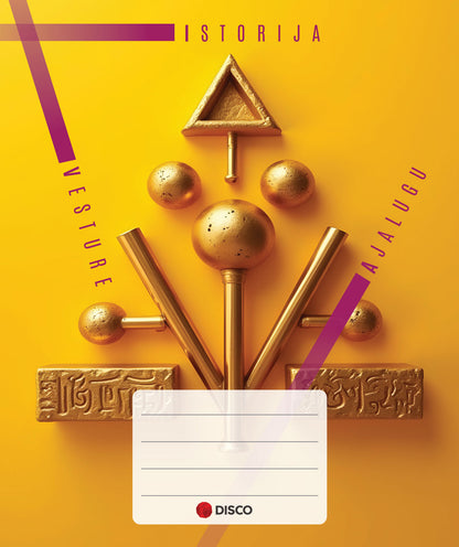 History notebook DISCO, 32 sheets, lines