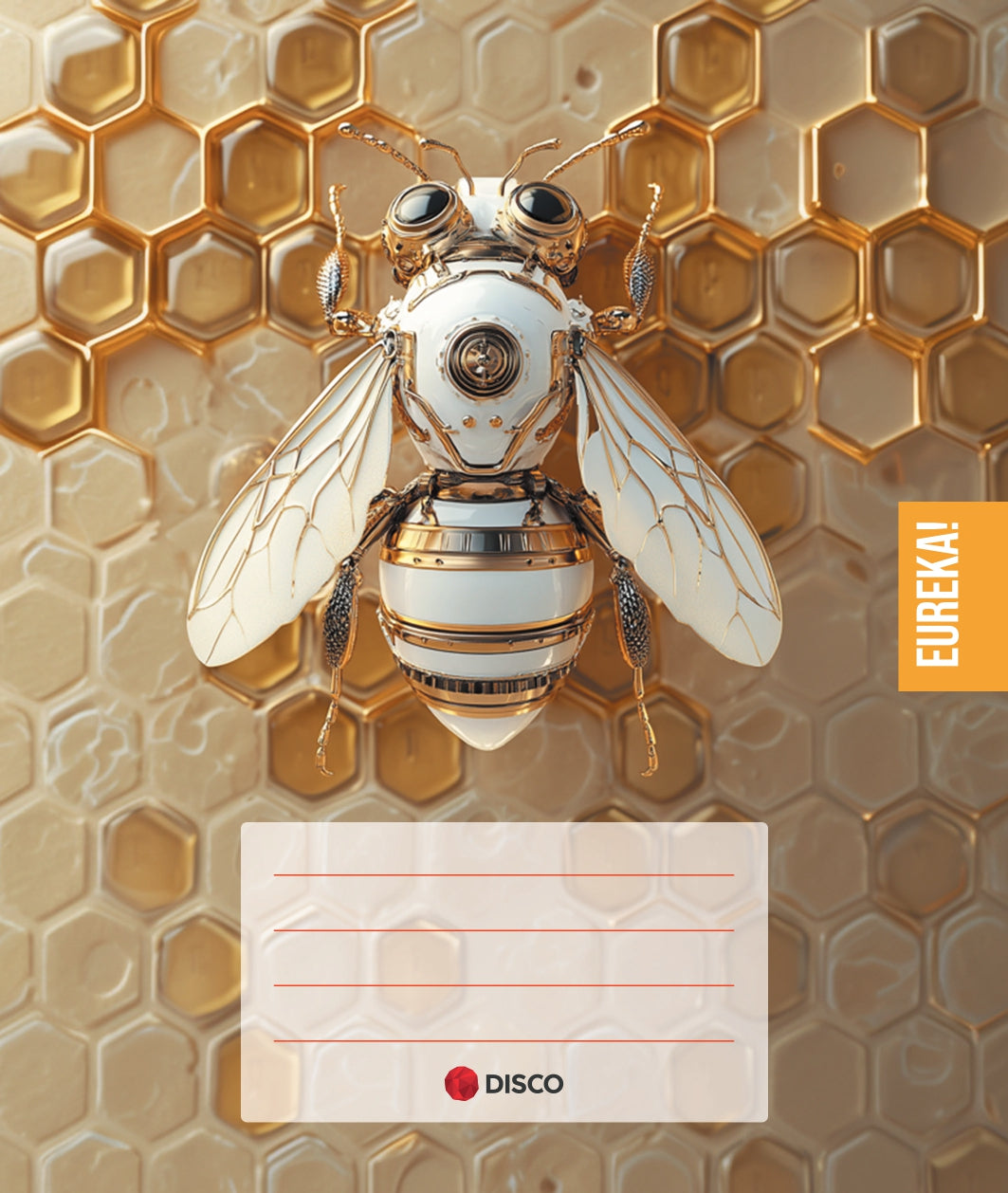 Notebook DISCO EUREKA, 32 sheets, squares