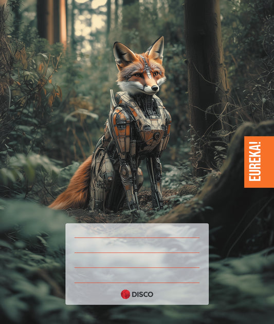 Notebook DISCO EUREKA, 32 sheets, squares