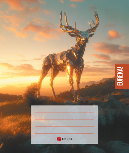 Notebook DISCO EUREKA, 32 sheets, lines