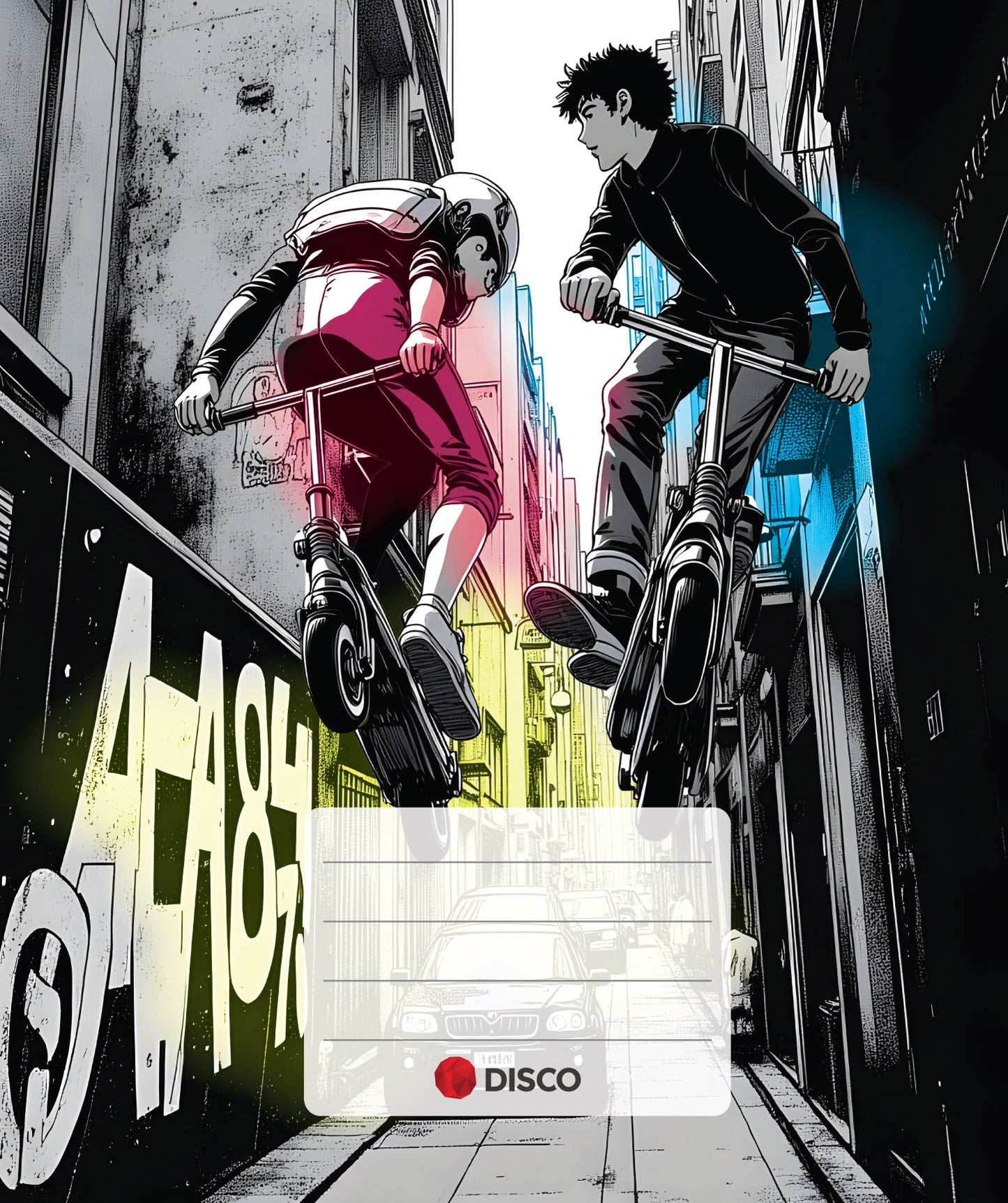 Notebook DISCO STRONG, 32 l, with lines