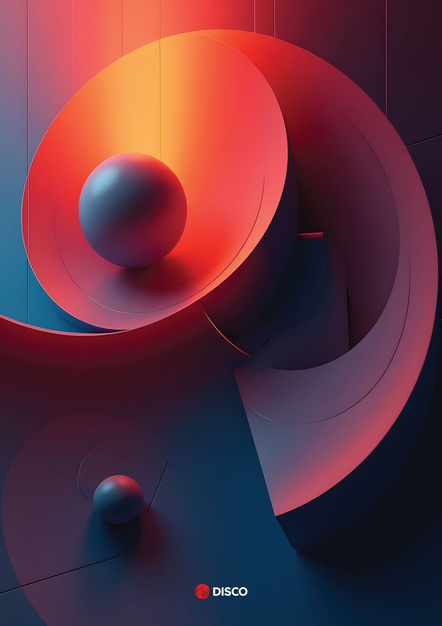 Тетрадь DISCO HIP, 50 л., в клетку, А4