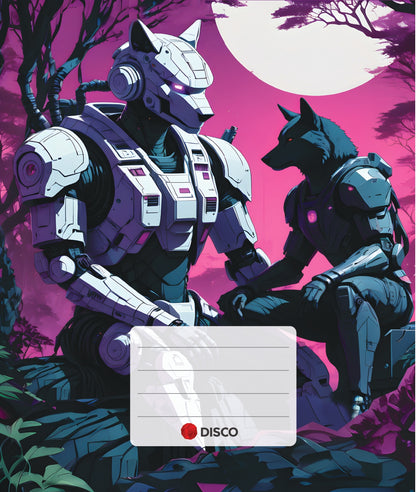 Technology notebook DISCO, 32 sheets, squares