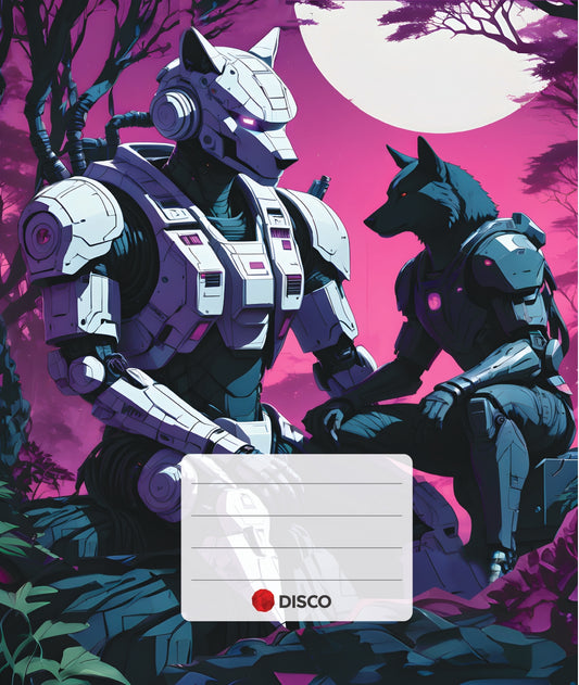 Technology notebook DISCO, 32 sheets, squares